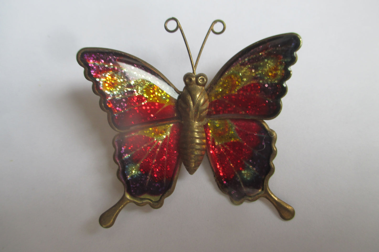 Enamel Butterfly broach