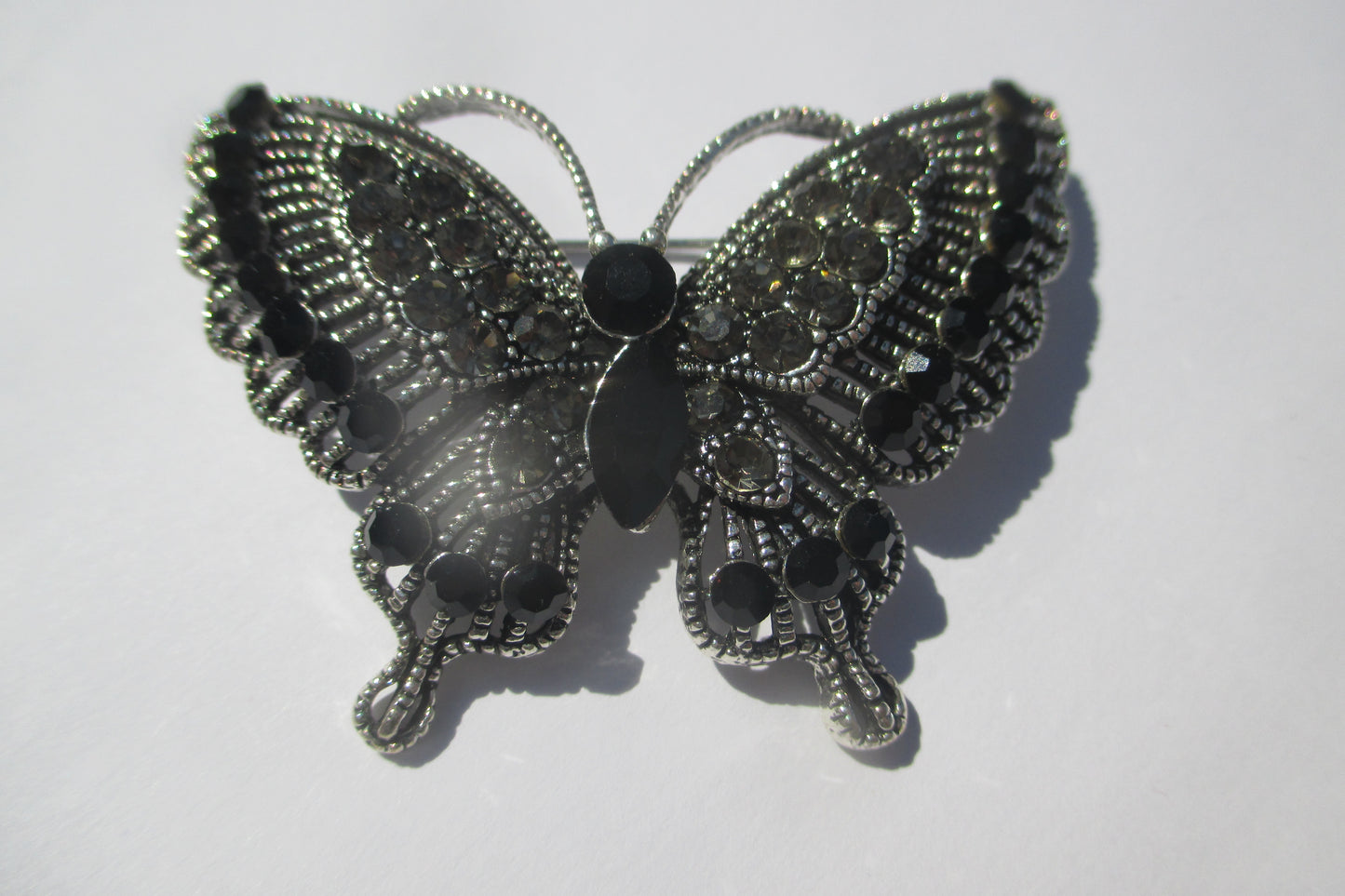 Filigree Butterfly broach