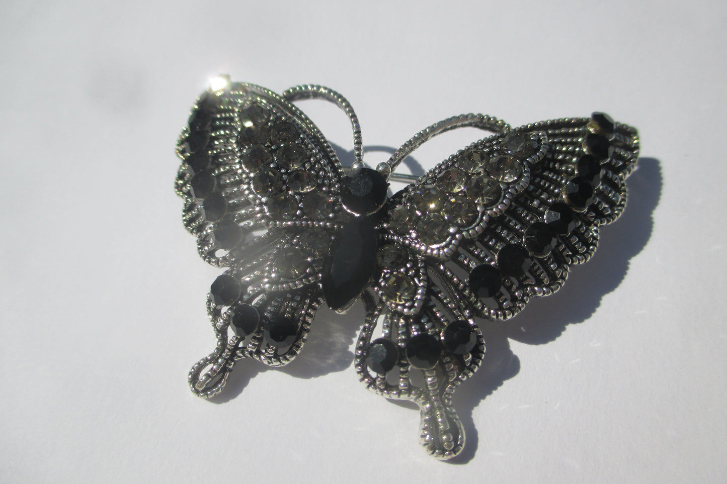 Filigree Butterfly broach