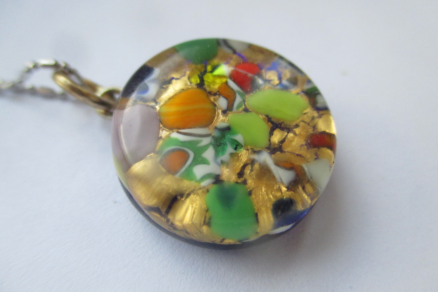 Venetian glass pendant