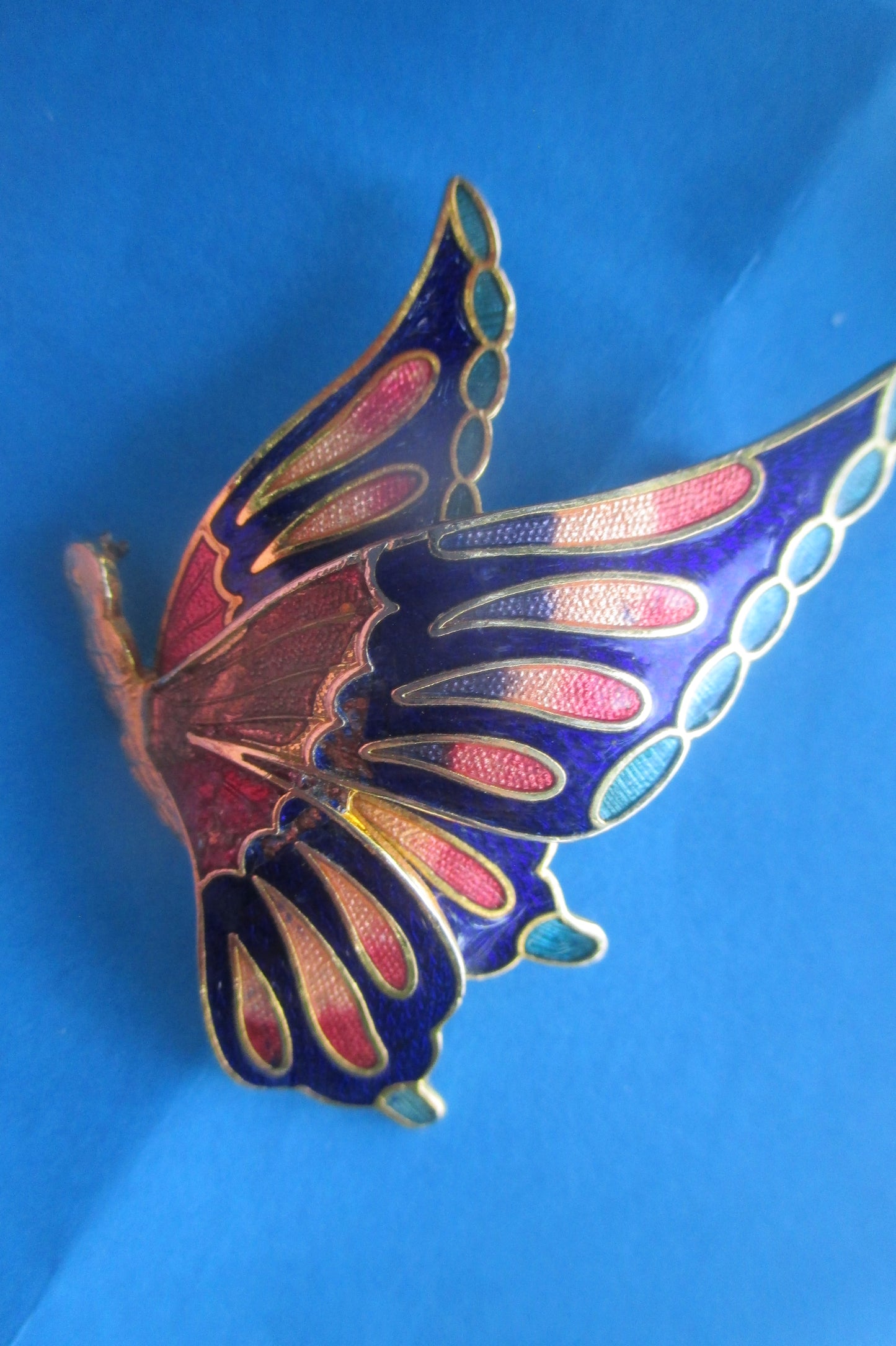 Enamel Butterfly broach