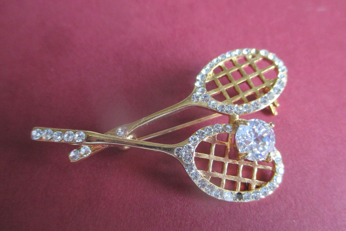 Tennis Racket broach