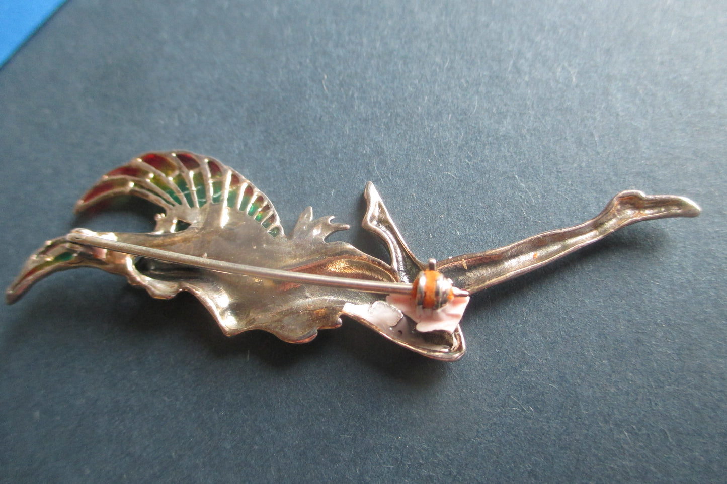 Angel plique-jour broach