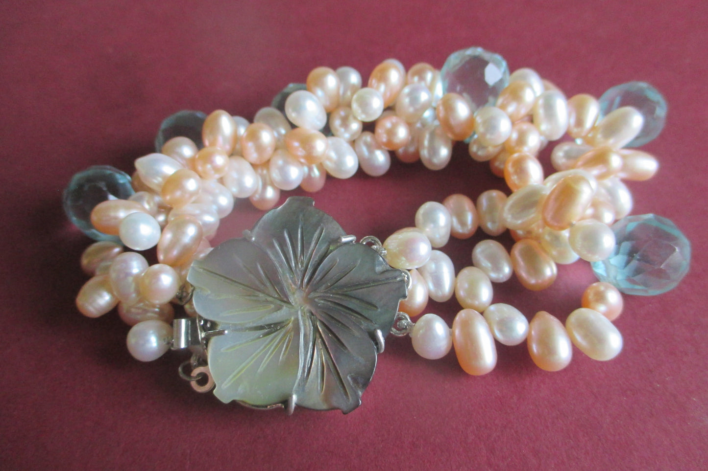 Freshwater pearl bracelet