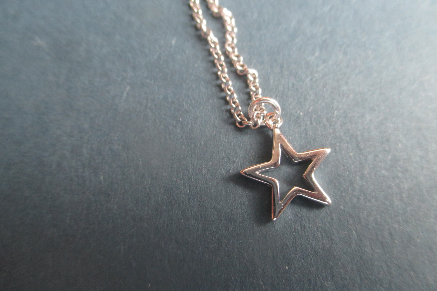 Silver star pendant