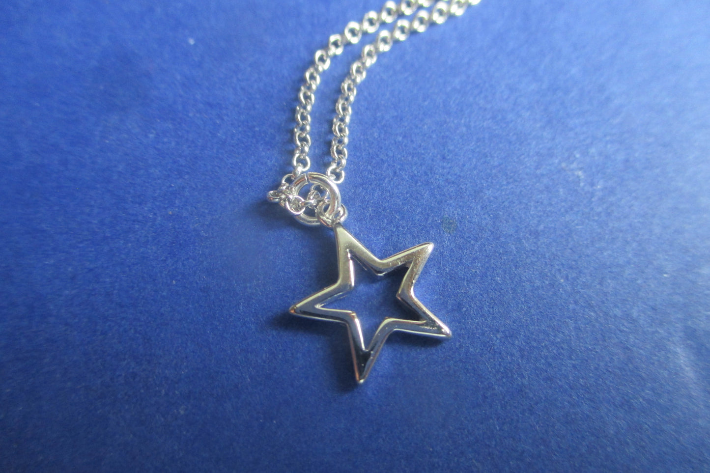 Silver star pendant