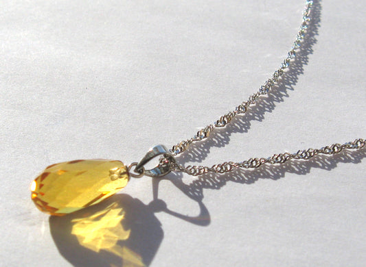 Citrine pendant