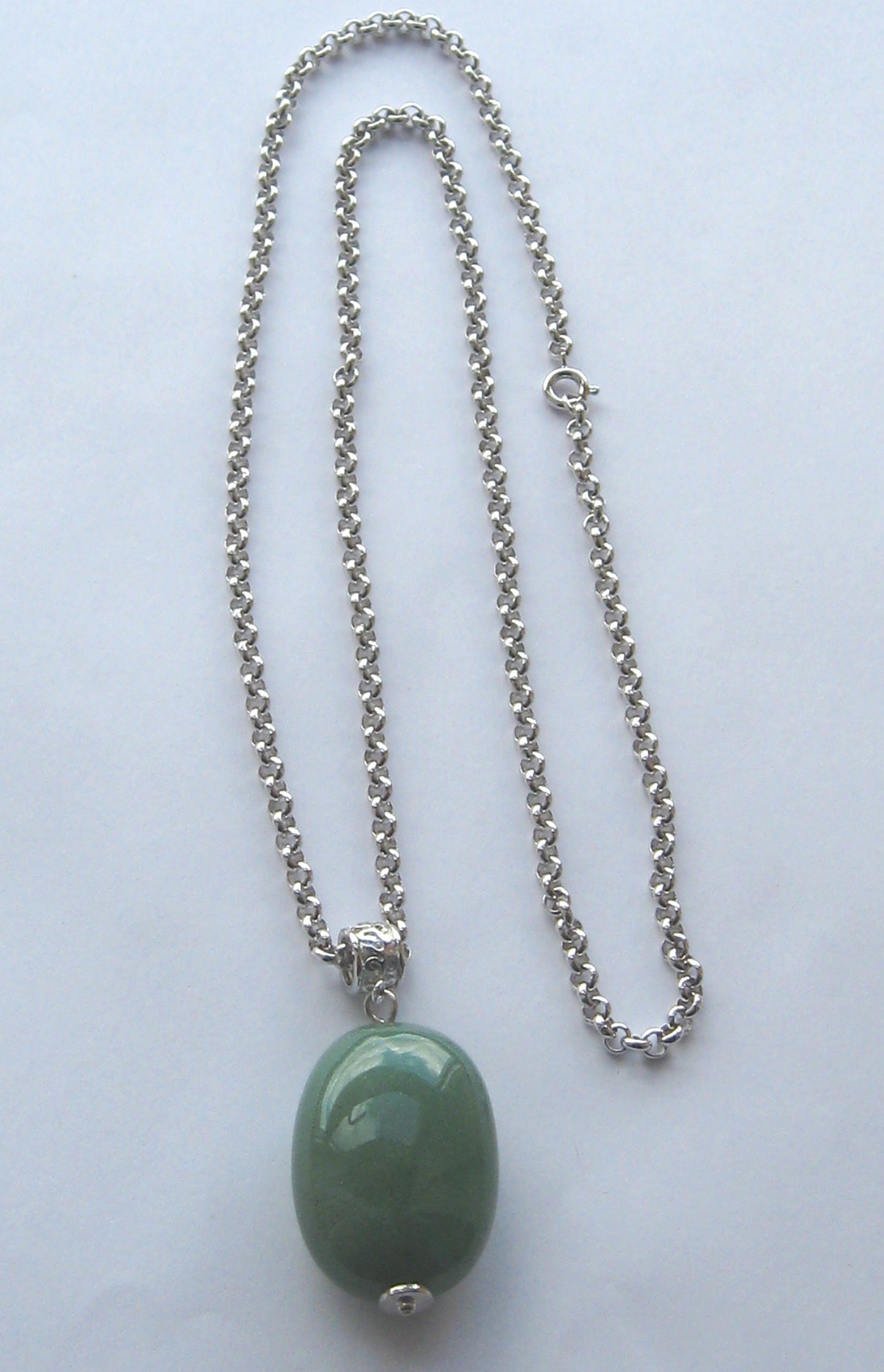 Aventurine stone pendant