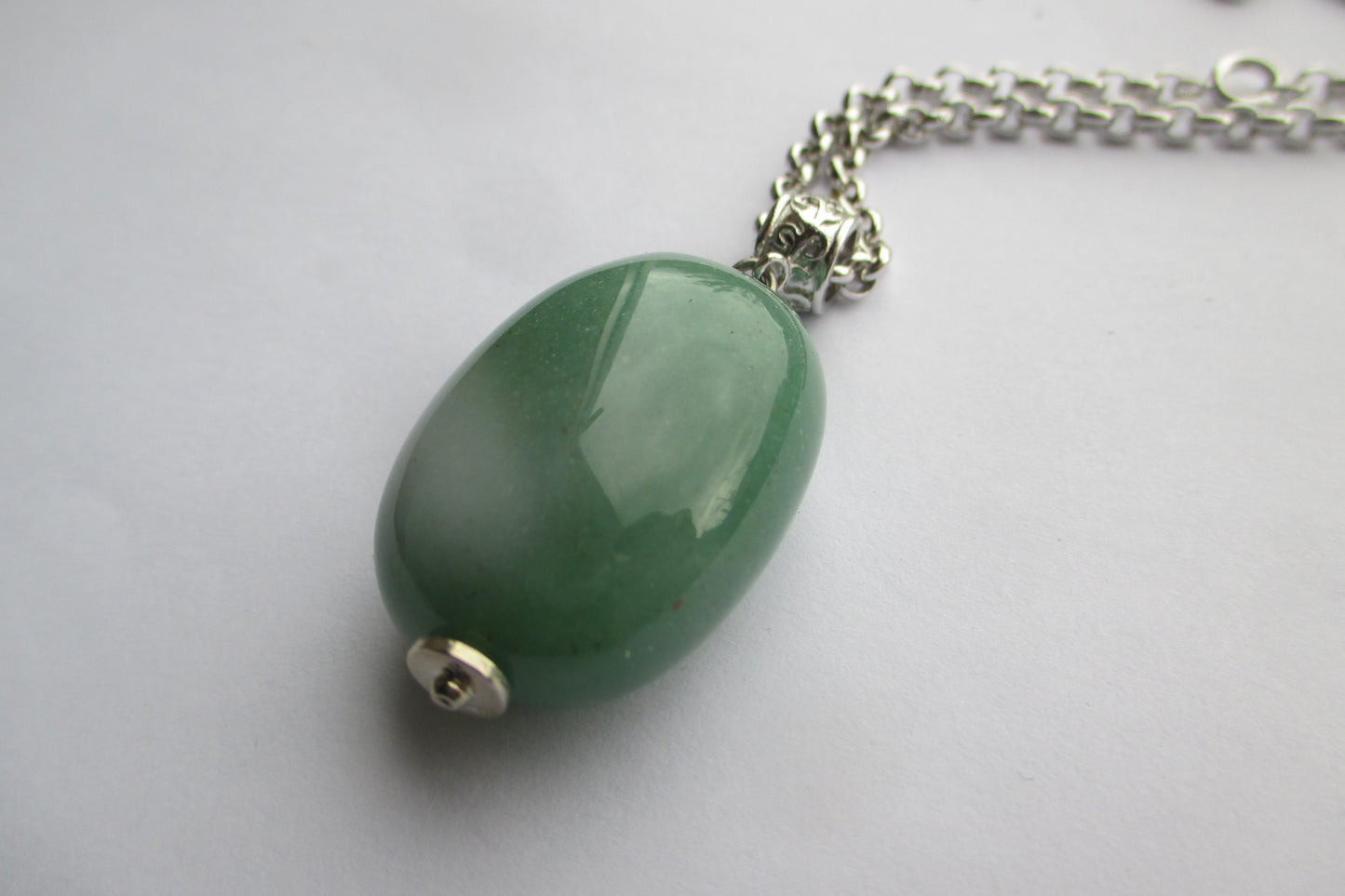 Aventurine stone pendant