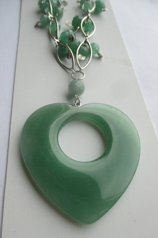 Aventurine necklace