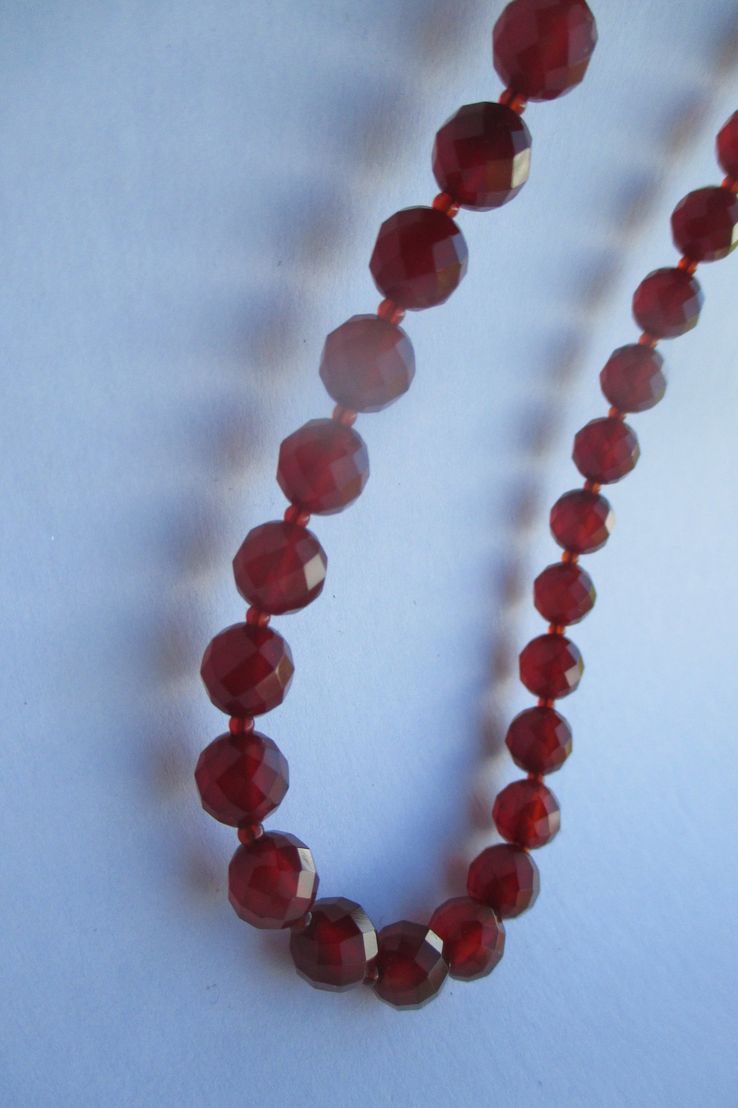 Cornelian necklace