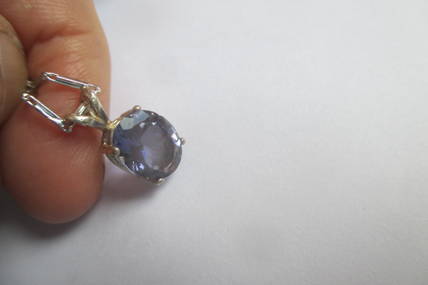 Blue Topaz pendant