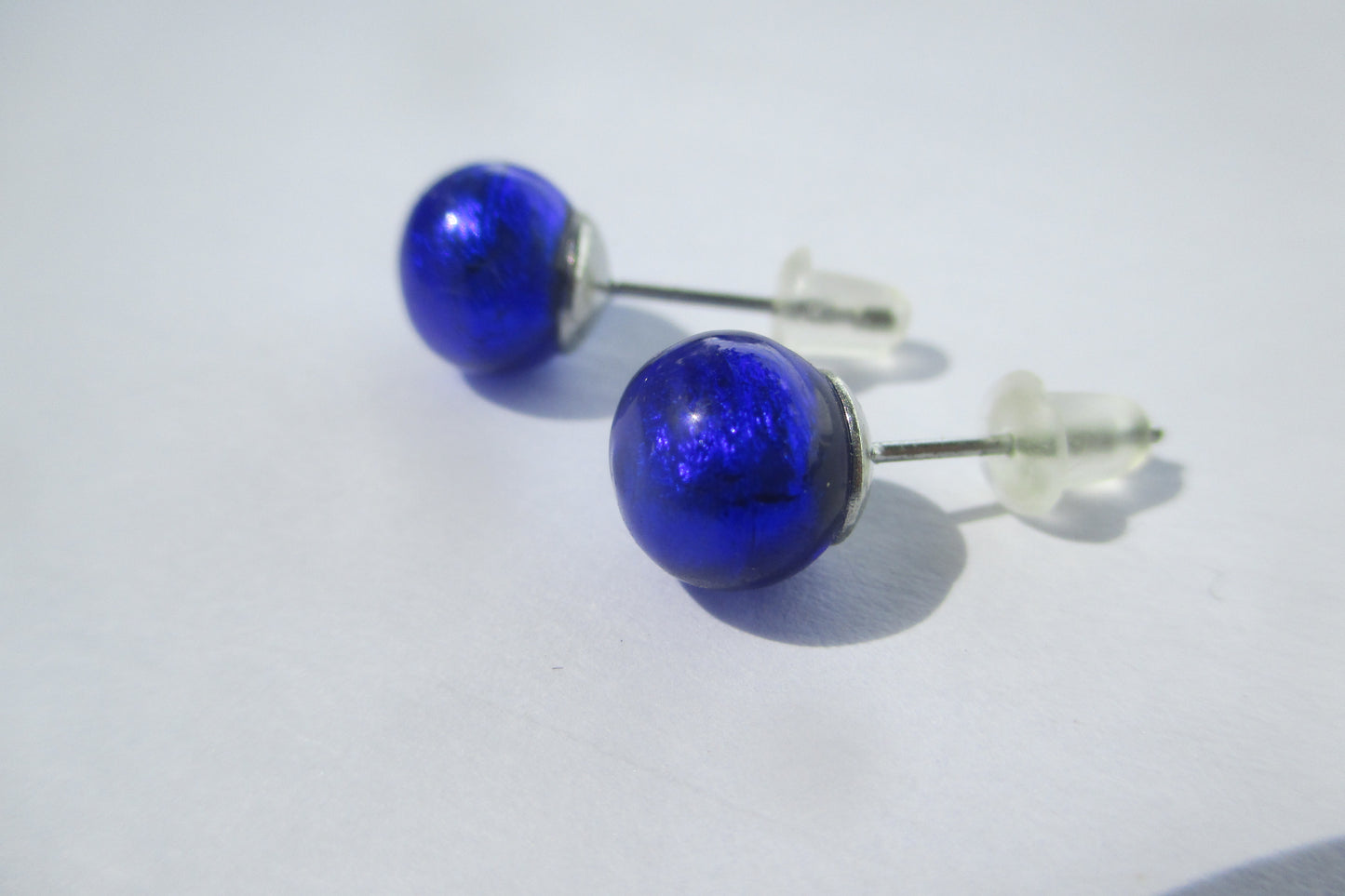 Venice glass STUD EARRINGS