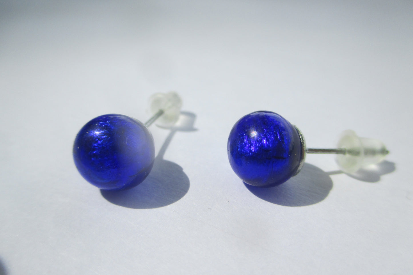 Venice glass STUD EARRINGS