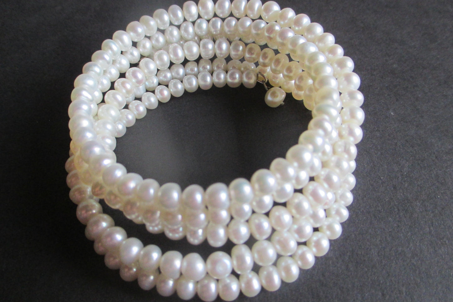 5 Strand freshwater pearl bracelet