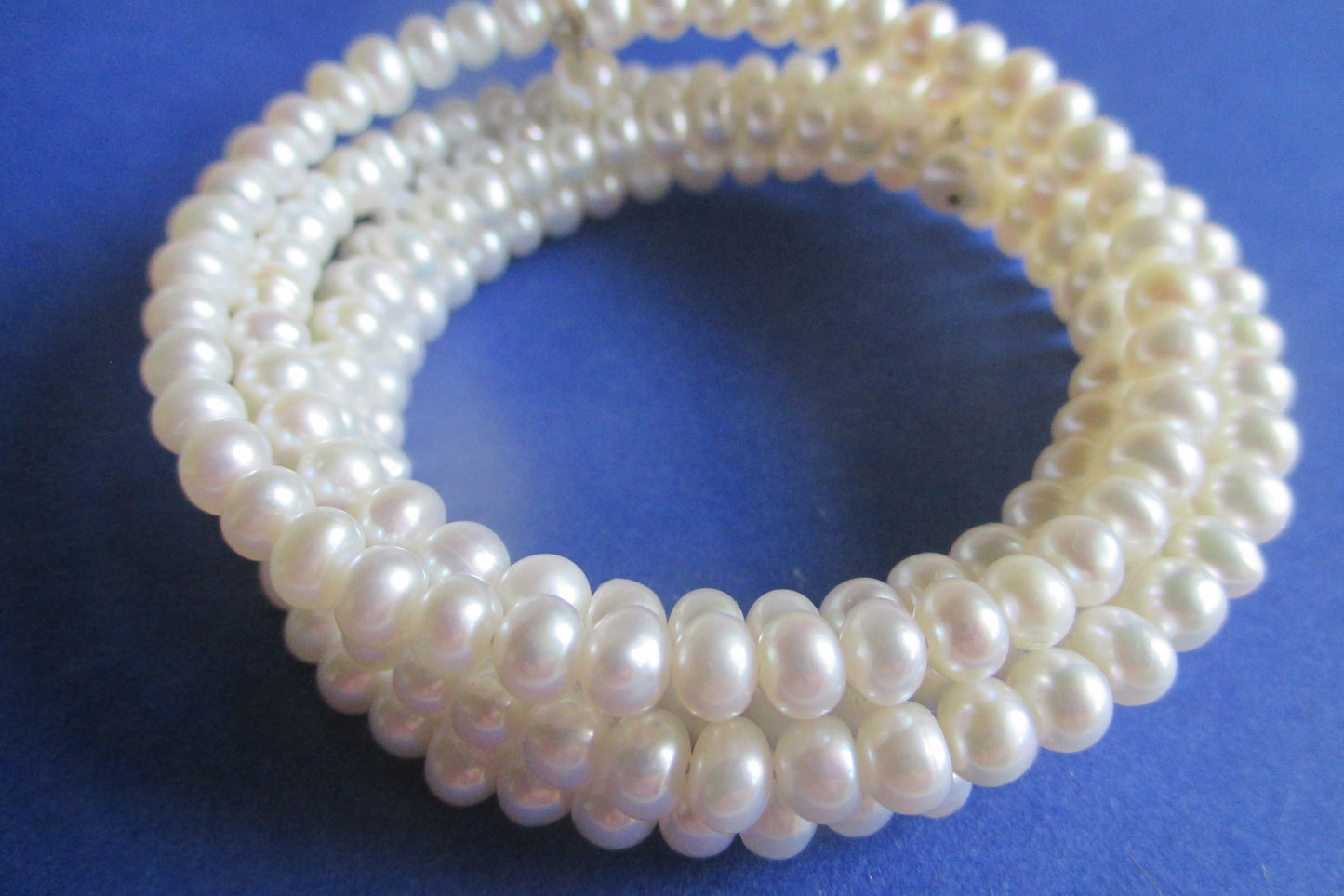 5 Strand freshwater pearl bracelet