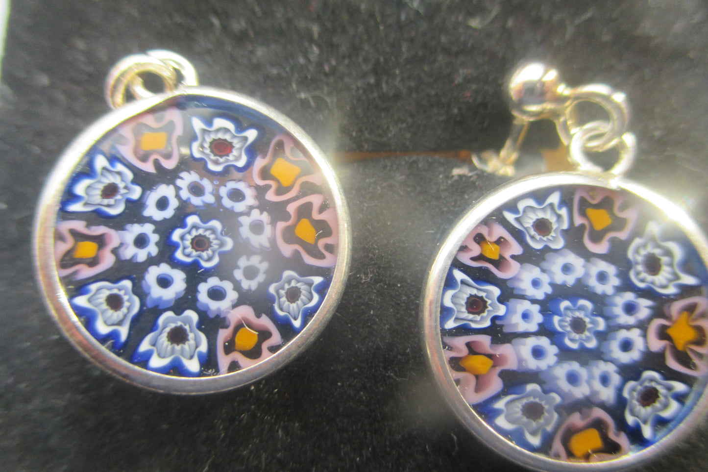 Venetian glass stud earrings