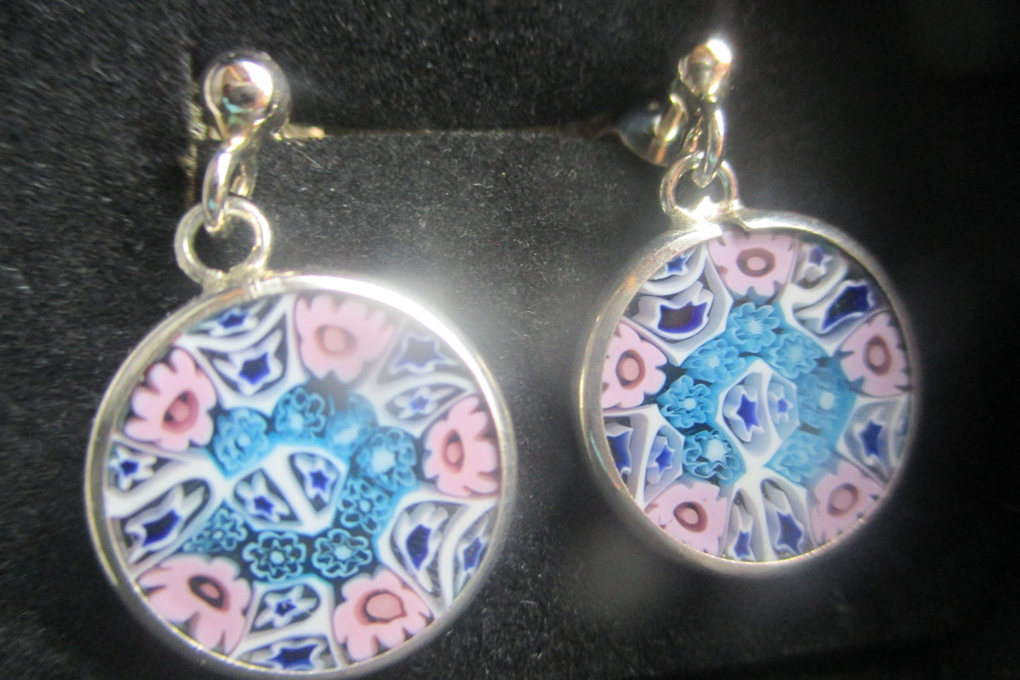 Venetian glass stud earrings