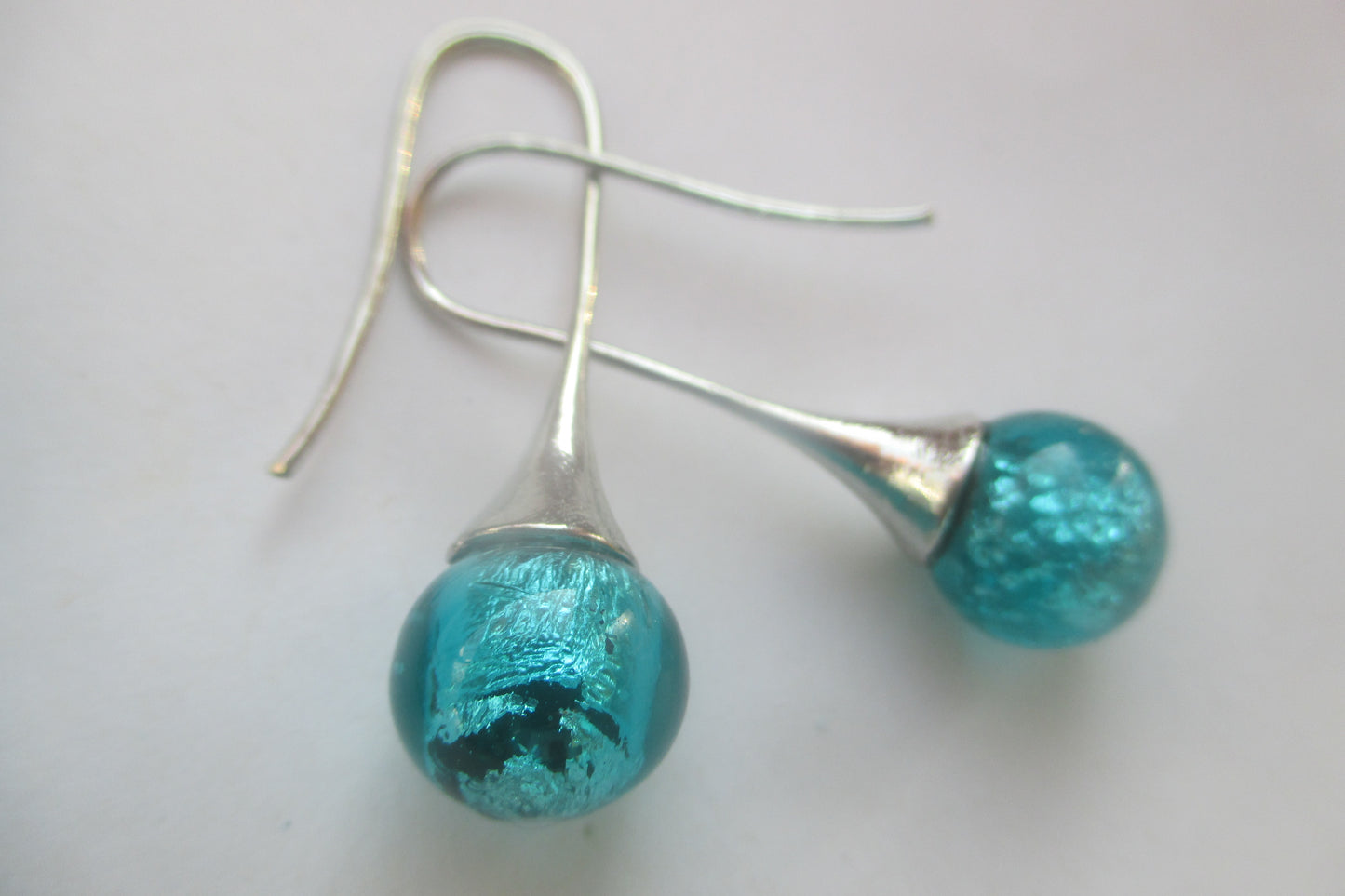 Venice glass hook earrings