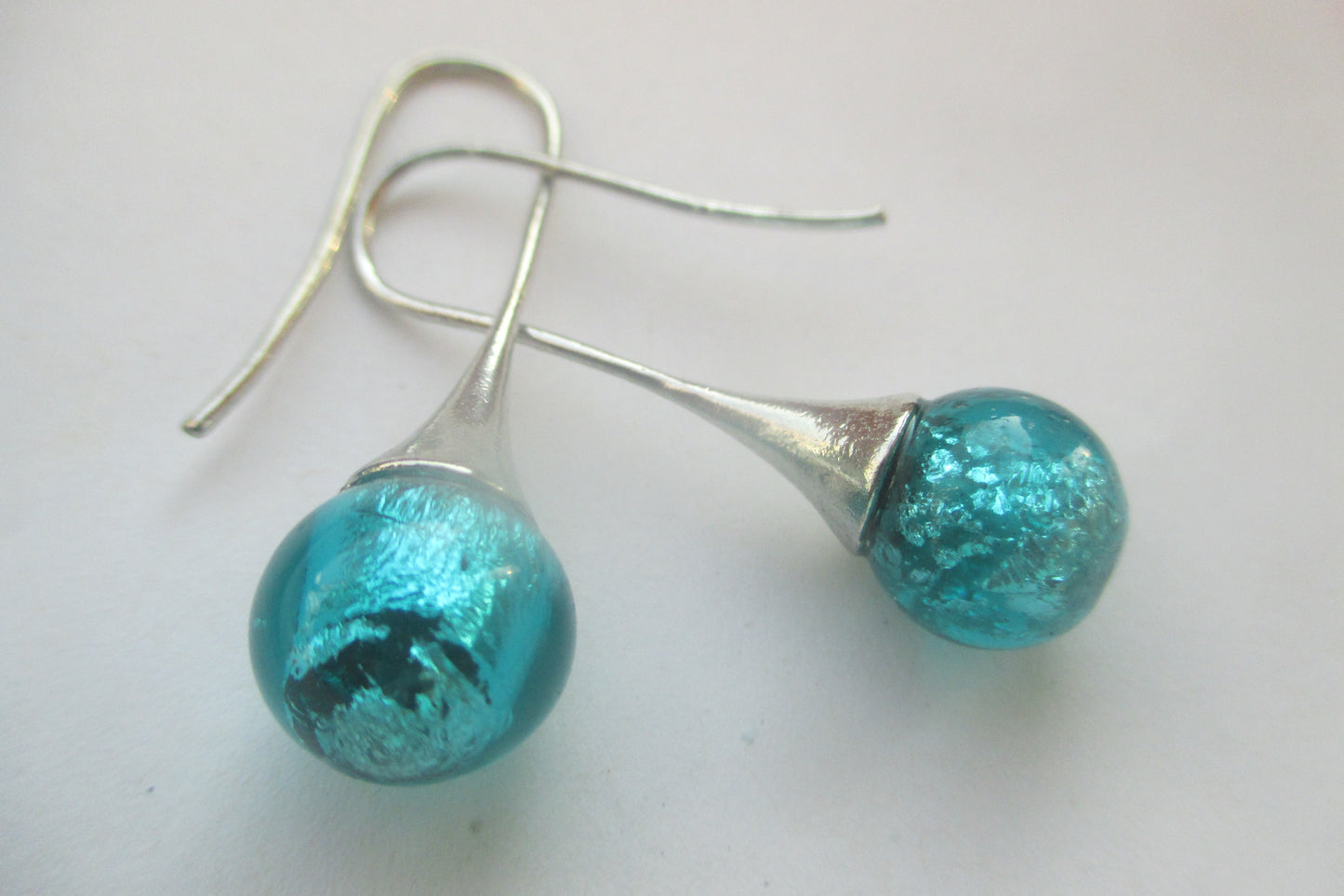 Venice glass hook earrings