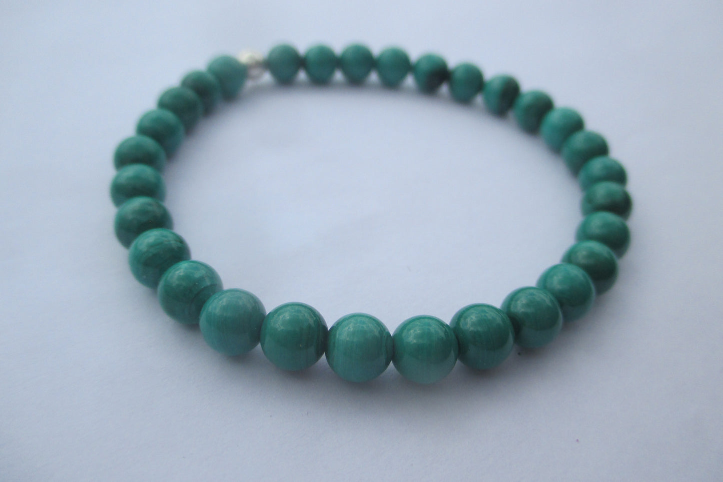 Green stone bracelet