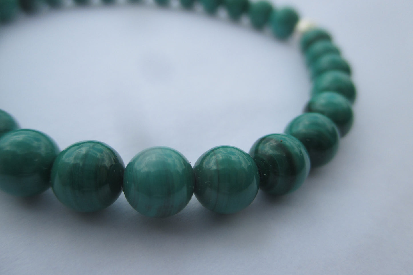 Green stone bracelet