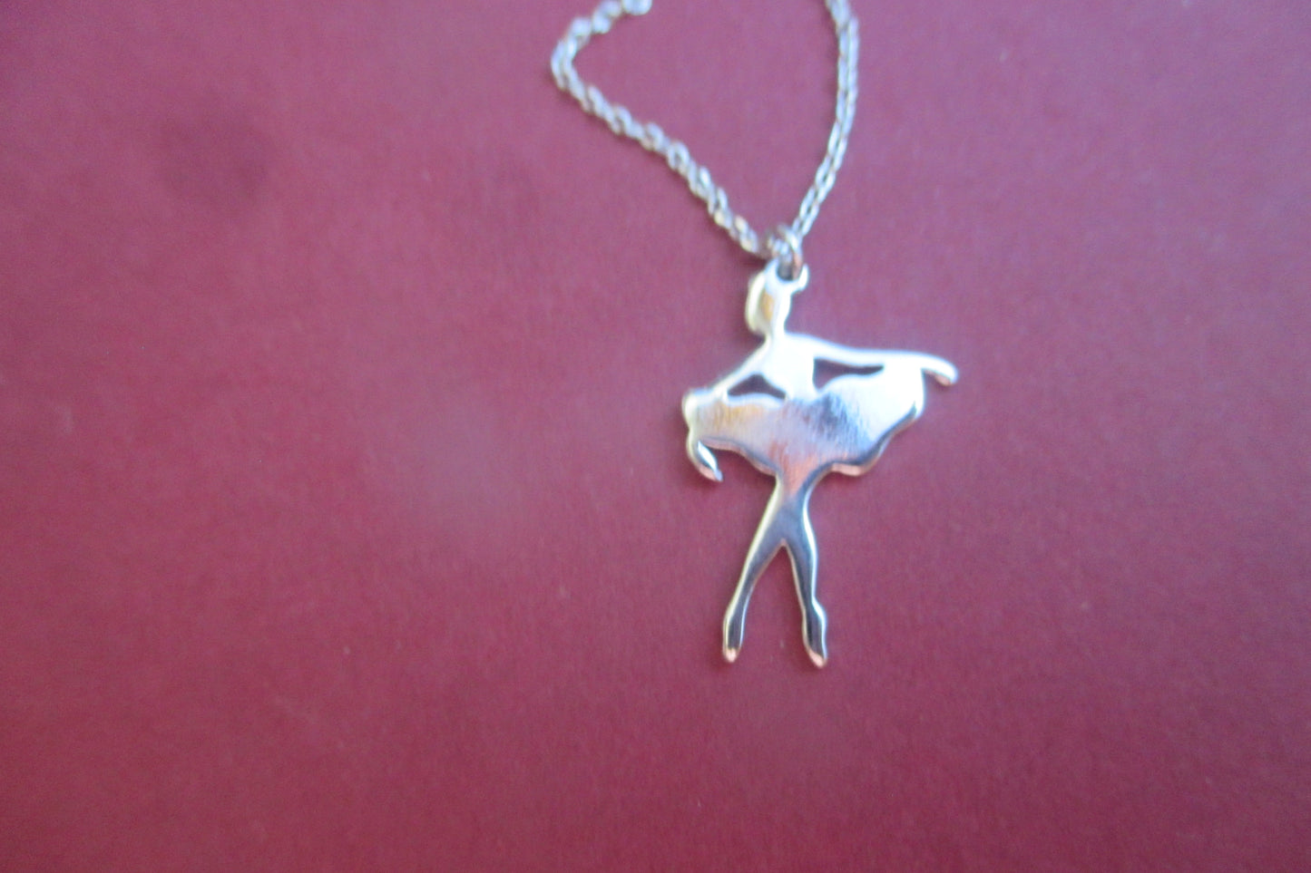 Ballet dancer pendant