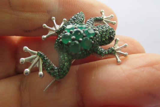 Tree frog broach