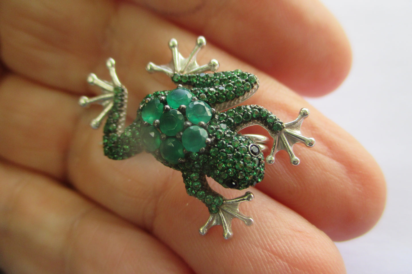 Tree frog broach