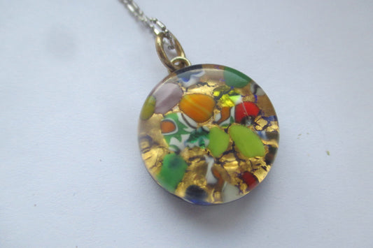 Venetian glass pendant