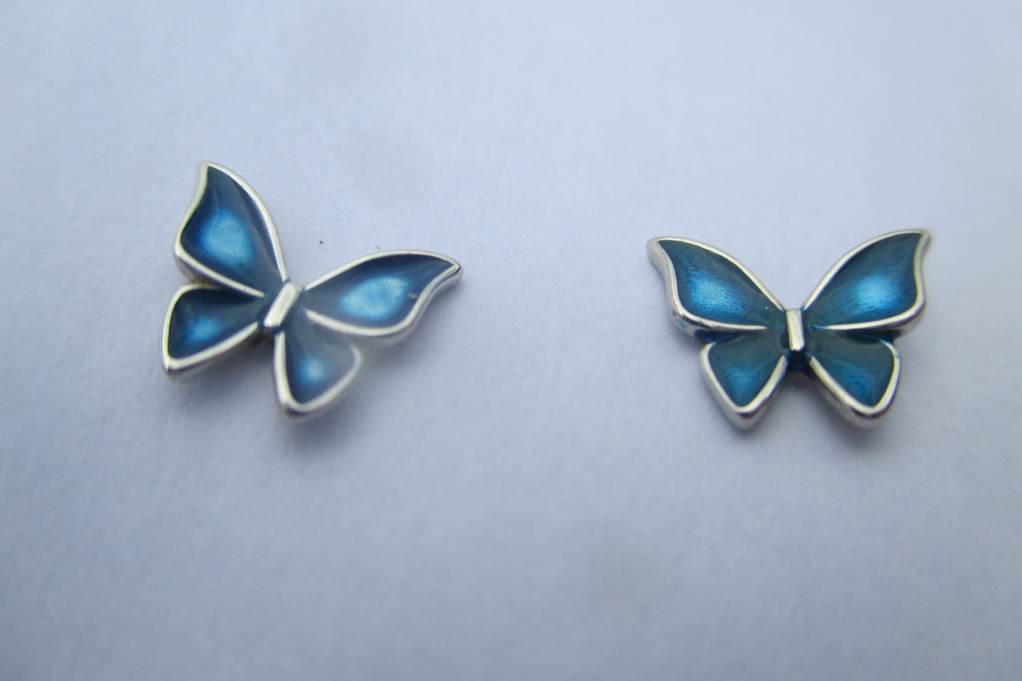 Butterfly ENAMEL stud earrings