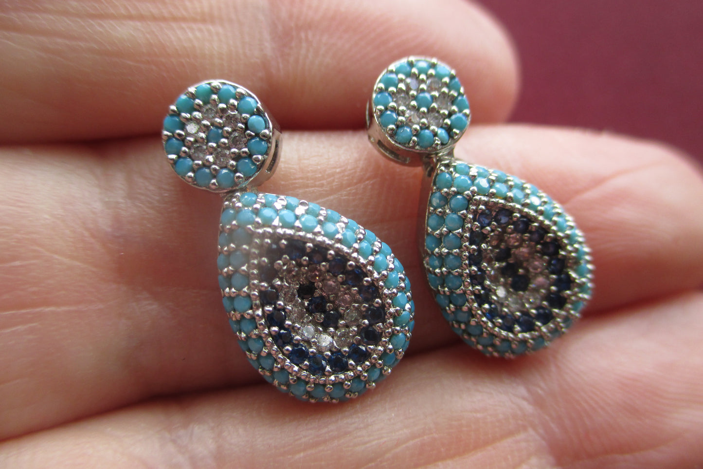 Accent stud earrings