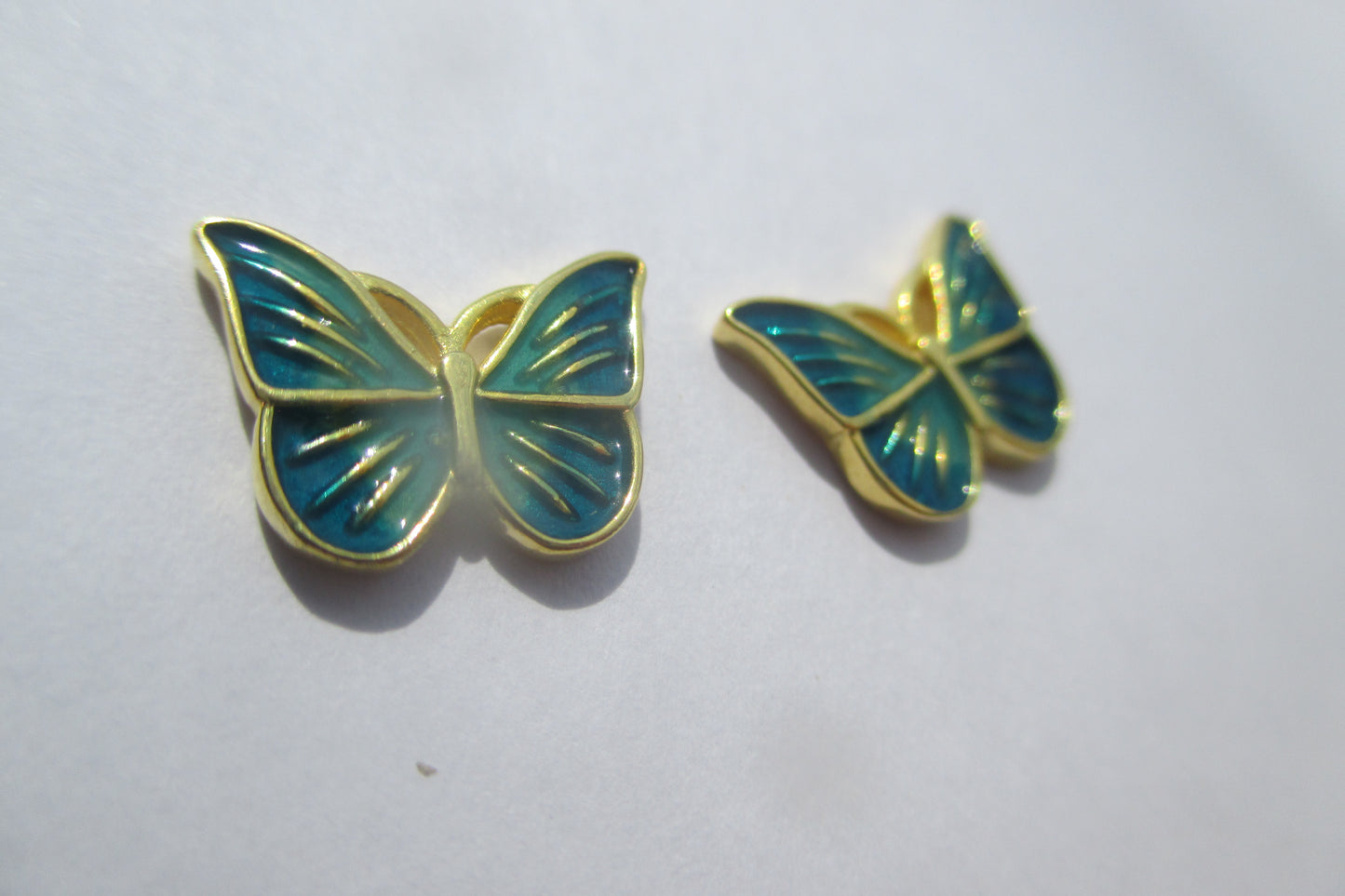 Butterfly ENAMEL stud earrings