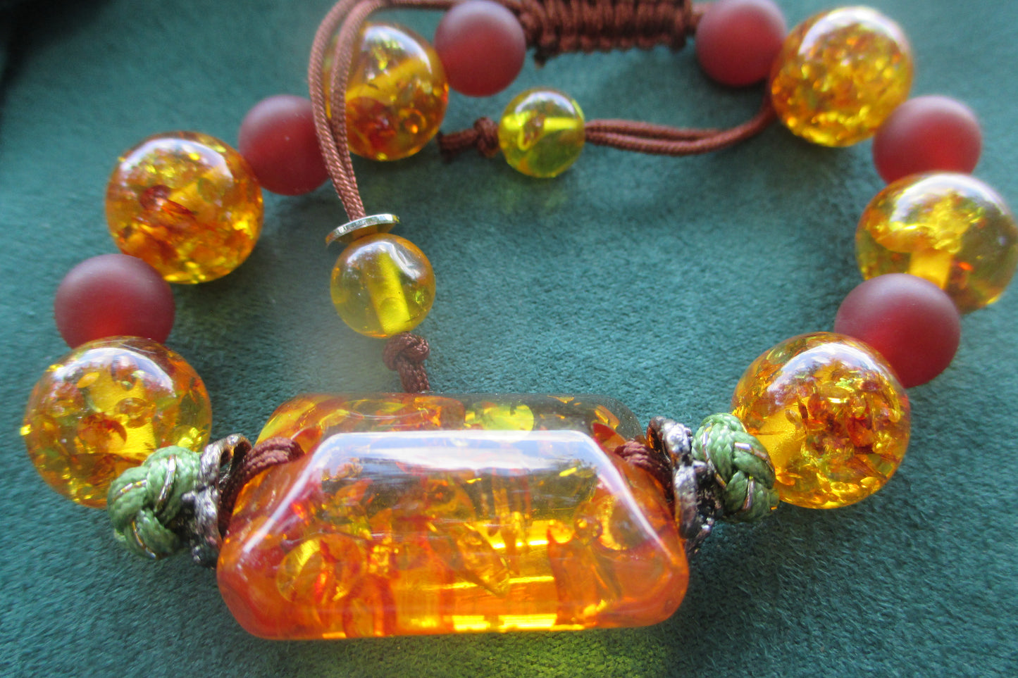 Amber bracelet