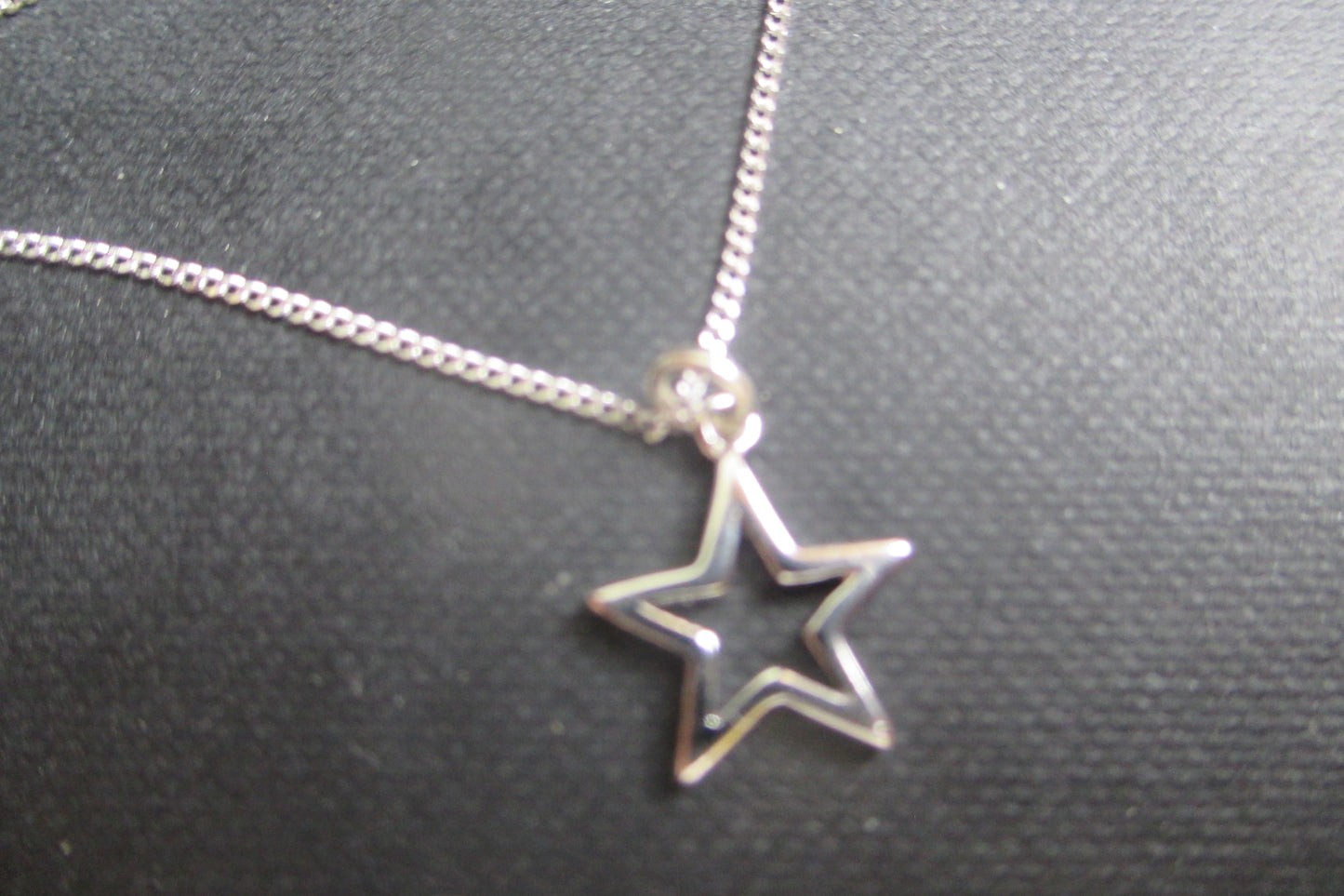 Silver star pendant