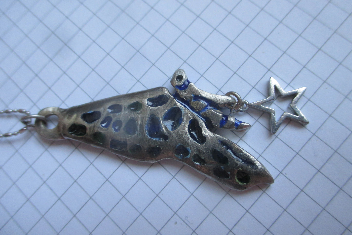 Silver Butterfly pendant