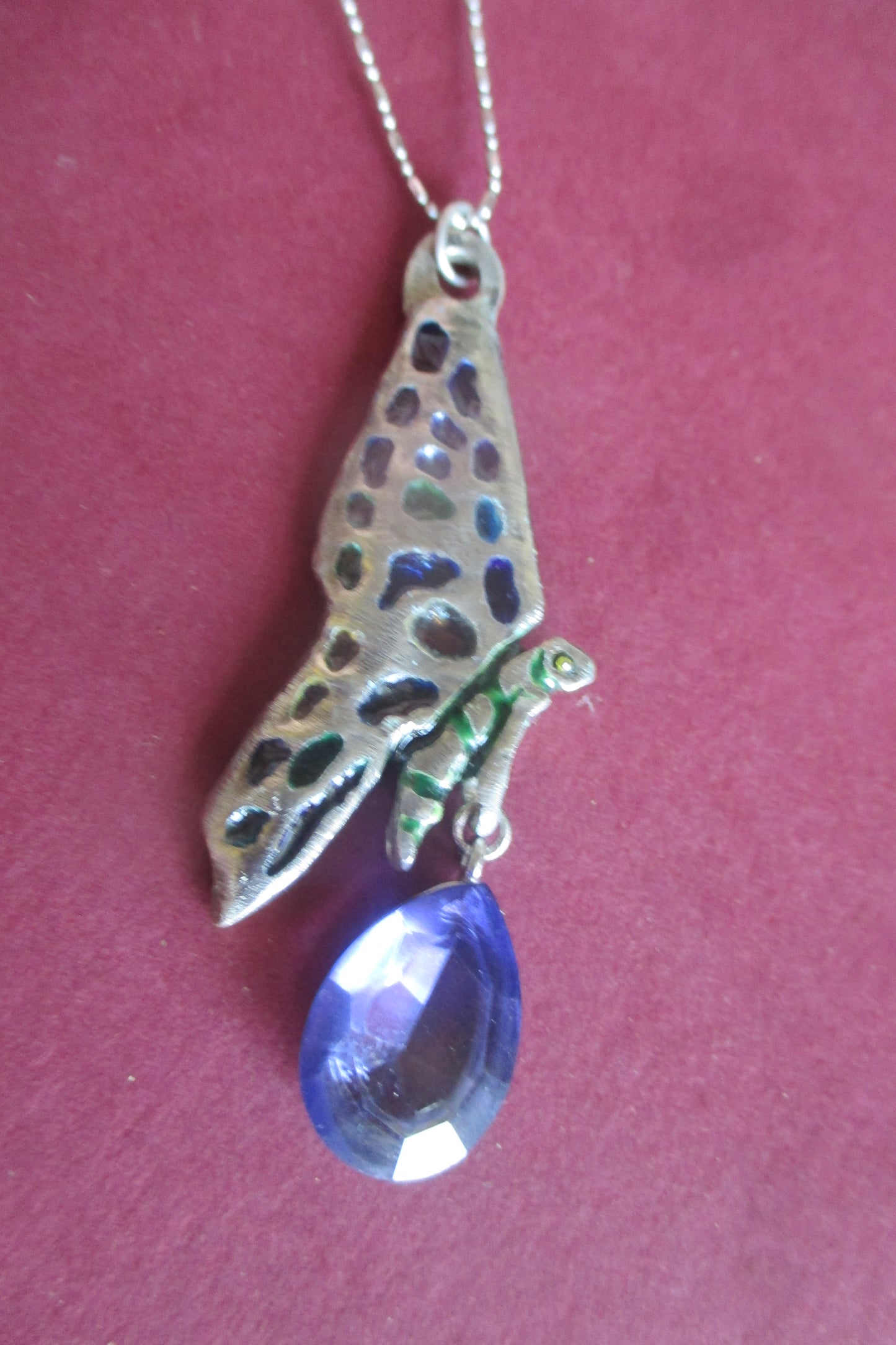 Silver Butterfly pendant