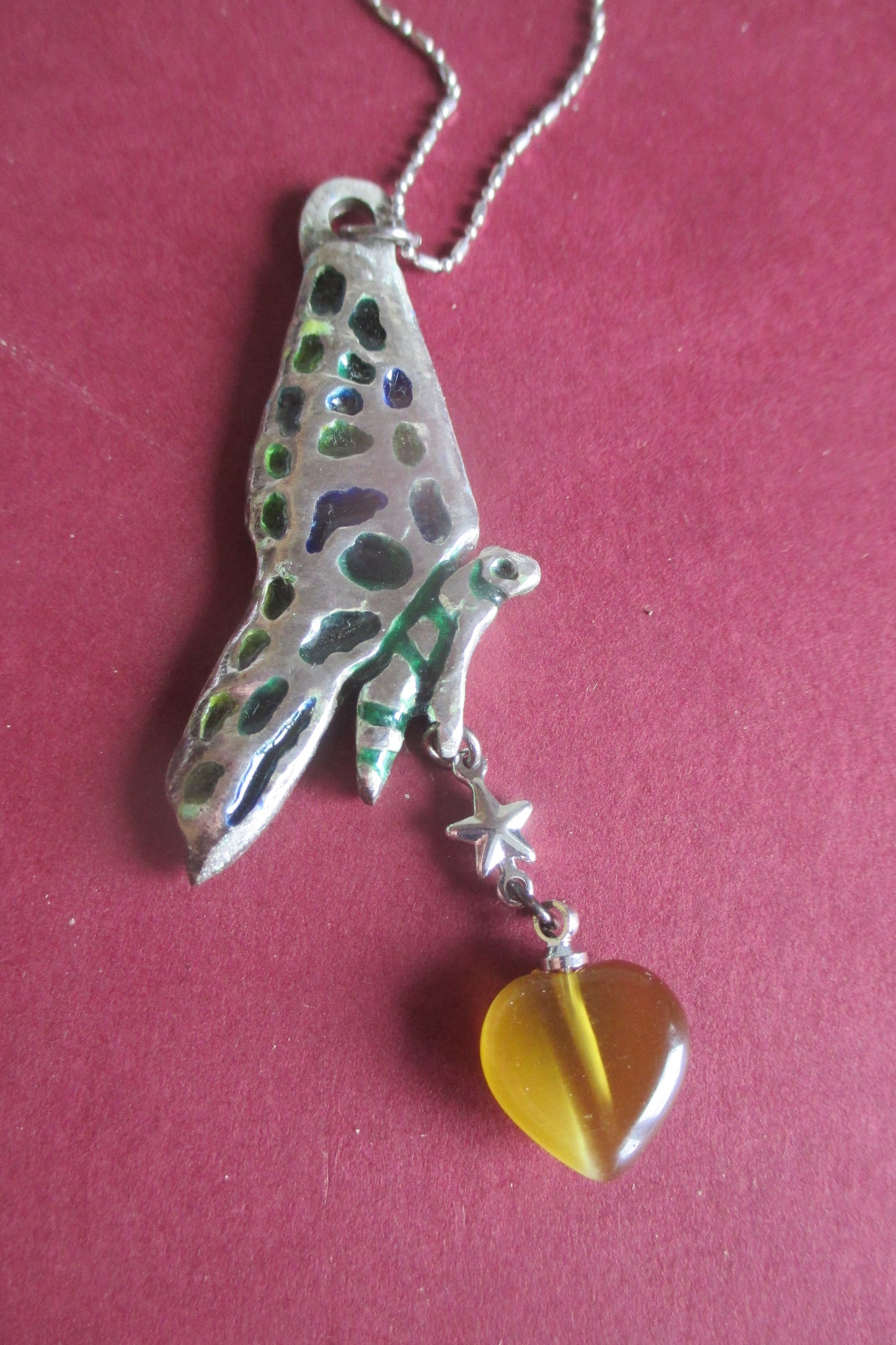 Silver Butterfly pendant