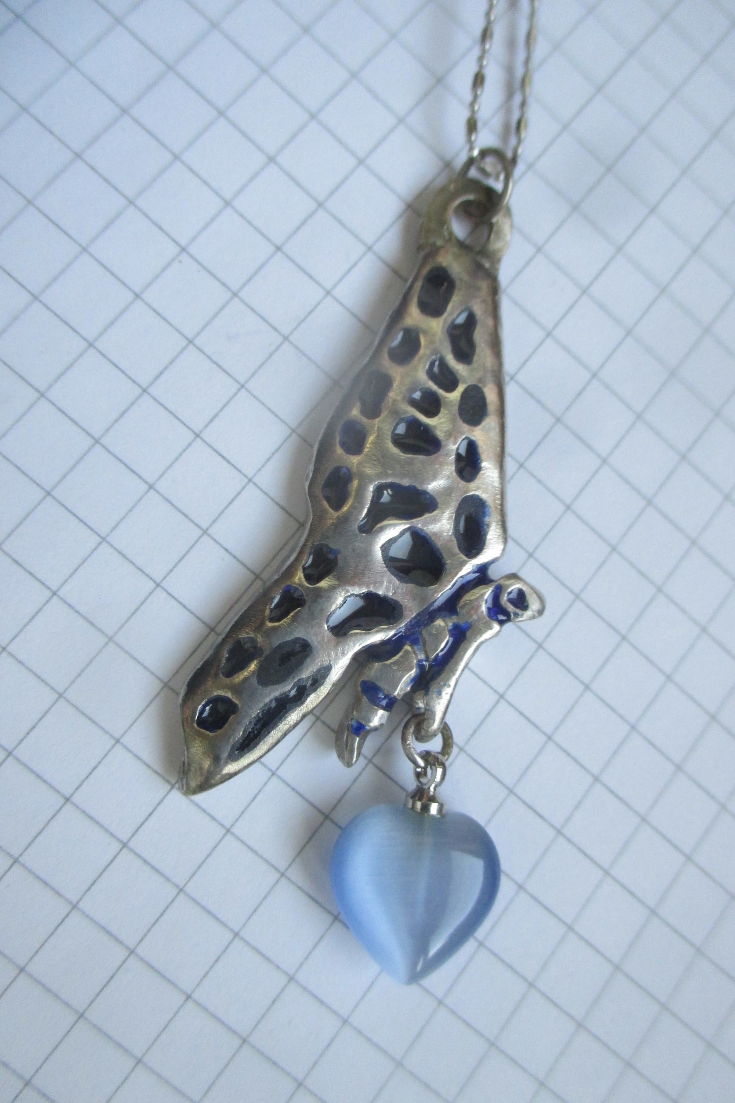 Silver Butterfly pendant