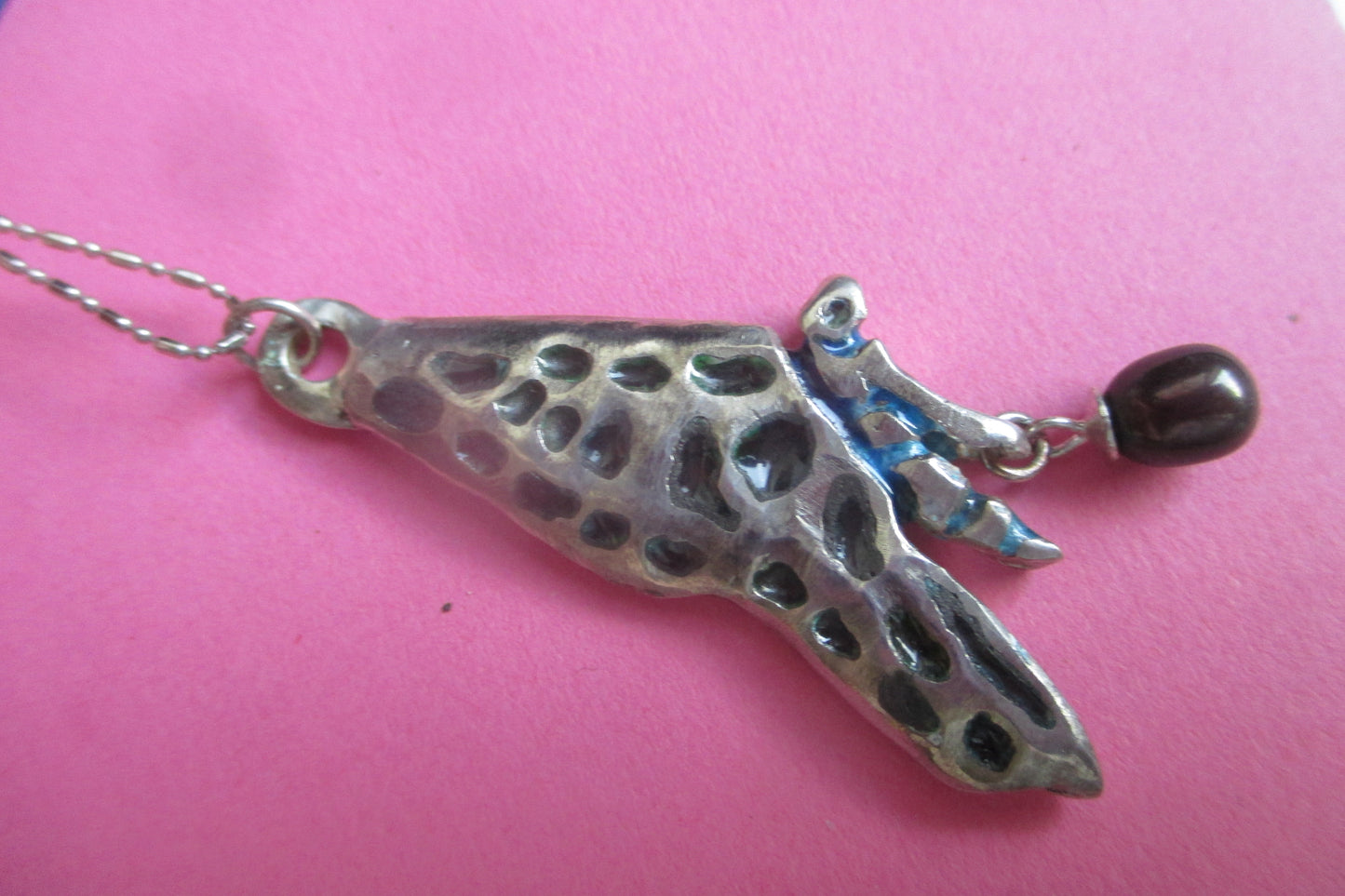 Silver Butterfly pendant