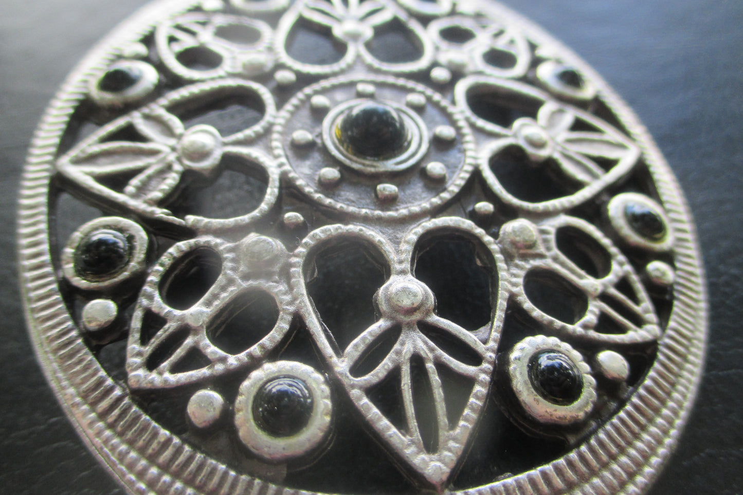 Gothic filigree Broach