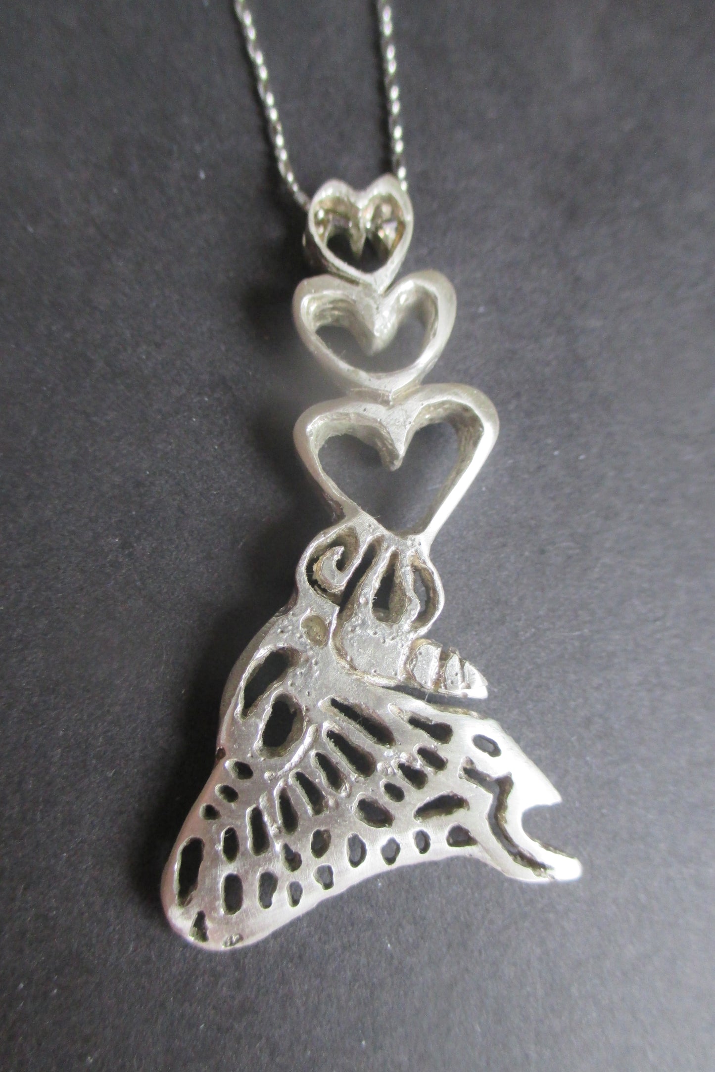 Silver Butterfly pendant