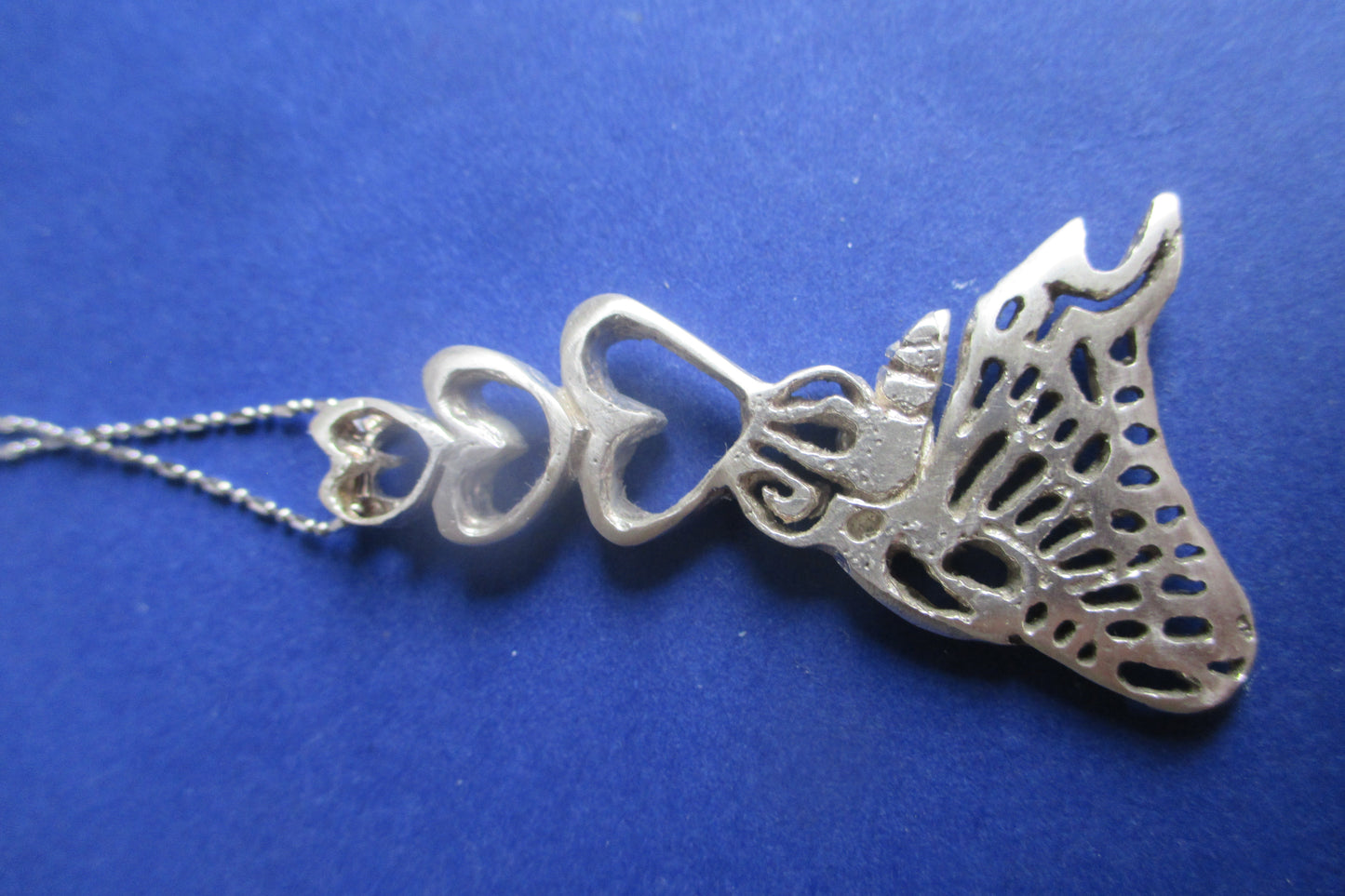 Silver Butterfly pendant