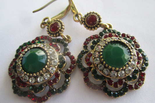 Italian style hook earrings