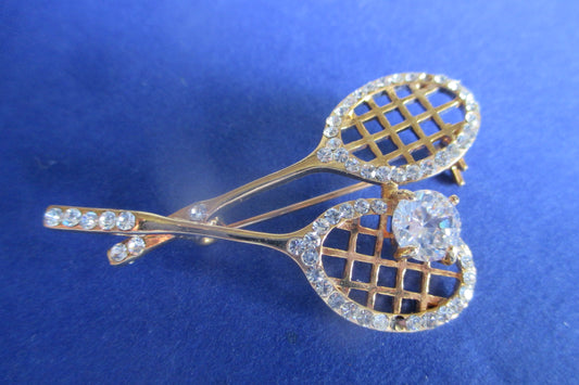 Tennis Racket broach