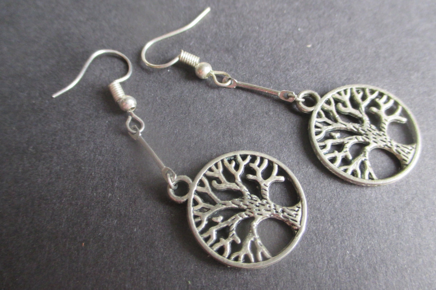 Tree of Life hook earrings