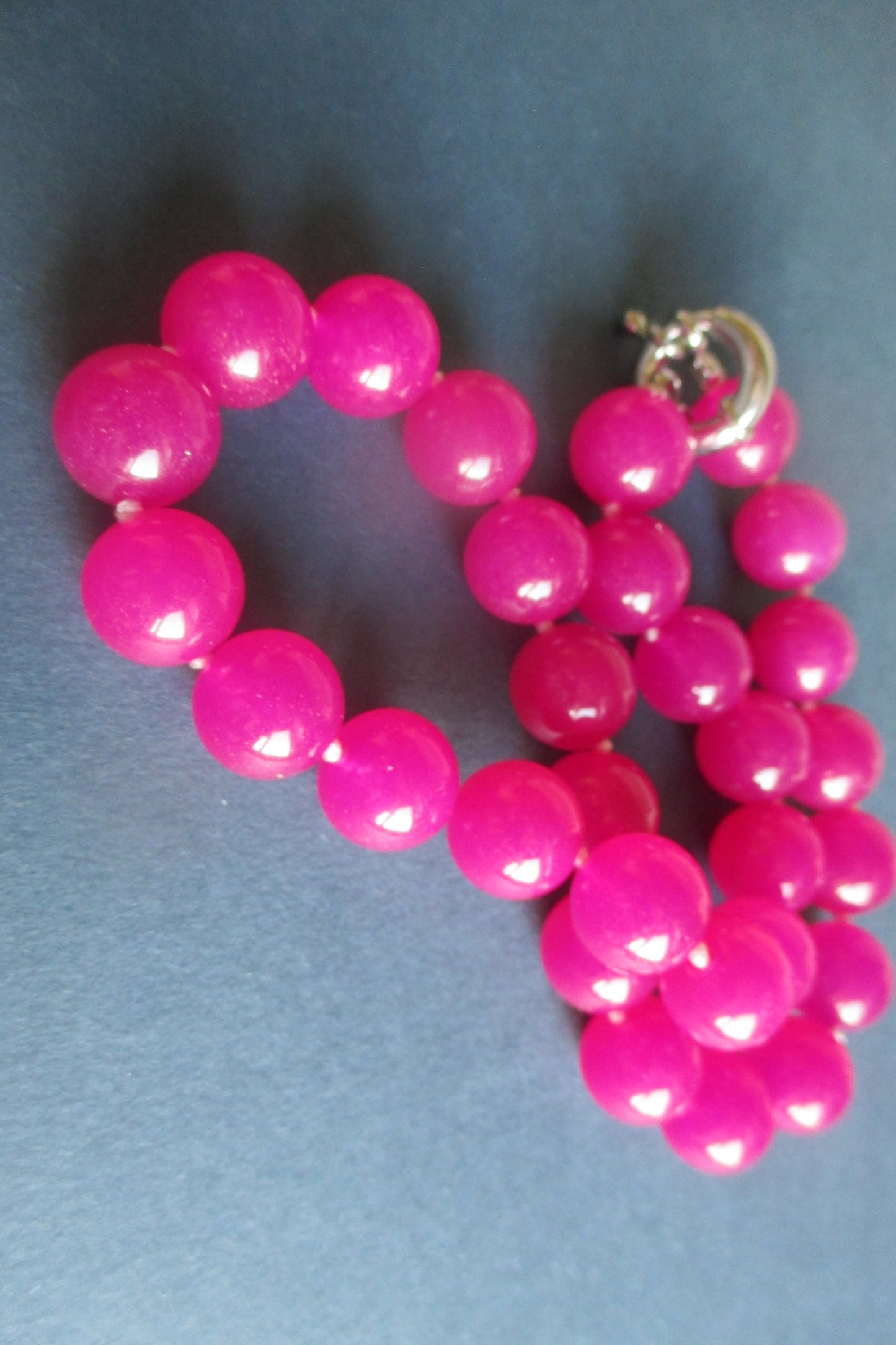 Rose Jade necklace 16 inch