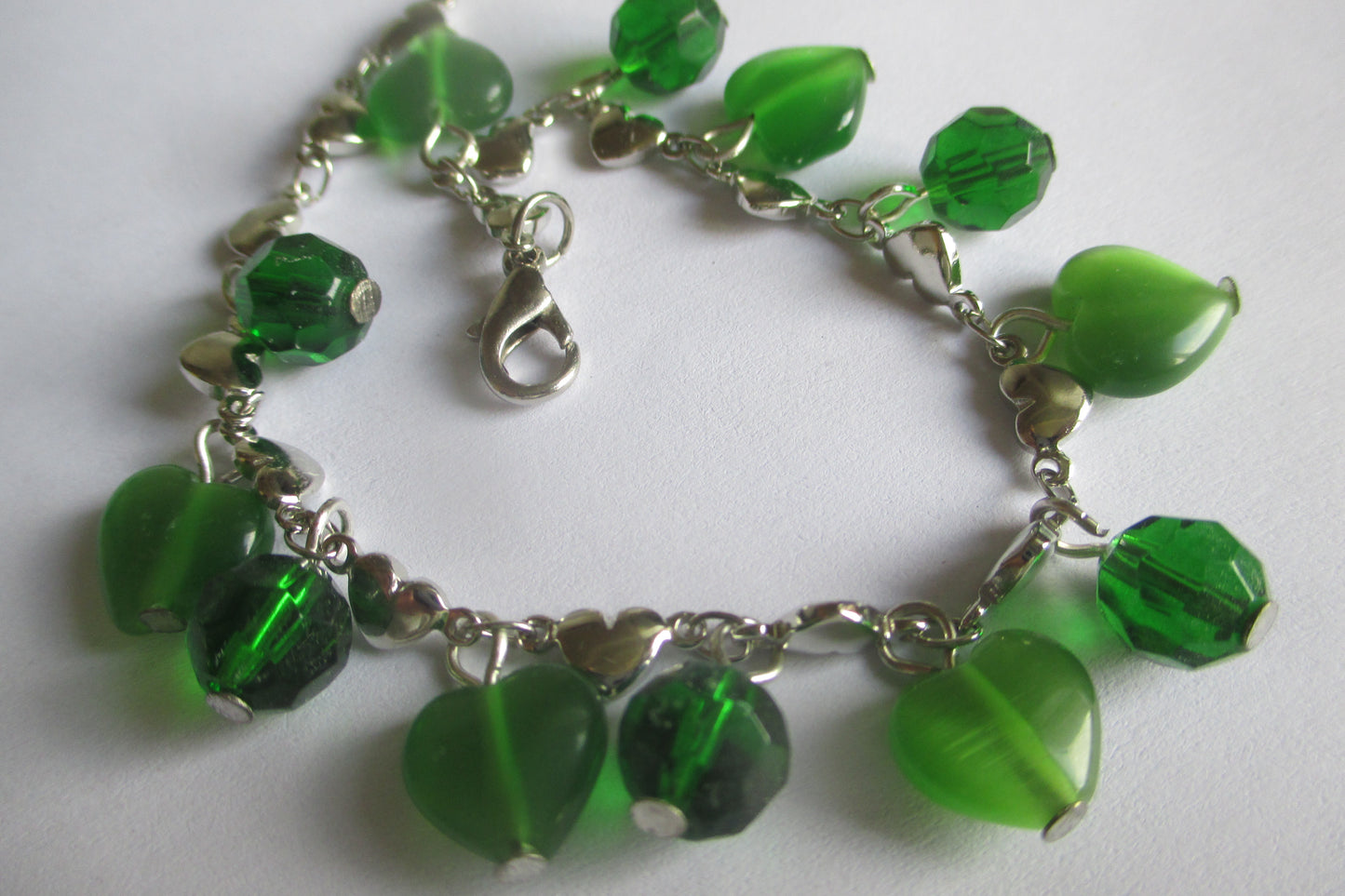 Green glass Bracelet