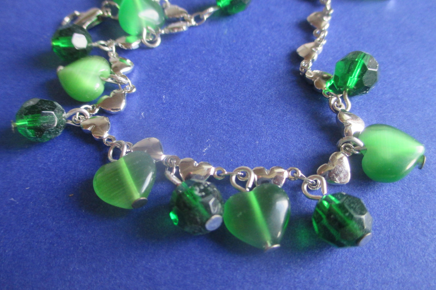 Green glass Bracelet