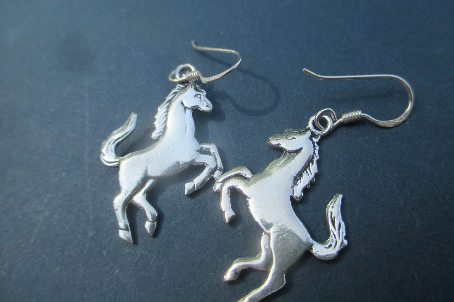 Horse hook earrings